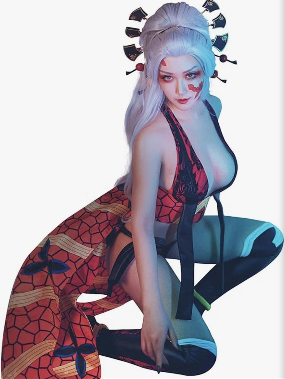 Demon Slayer Daki Cosplay Costume